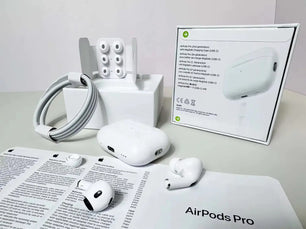 BRAND NEW APPLE AIR PODS PRO 2ND GENERATION USB-C - FULL SET WITH NOISE CANCELATION LesbonStore