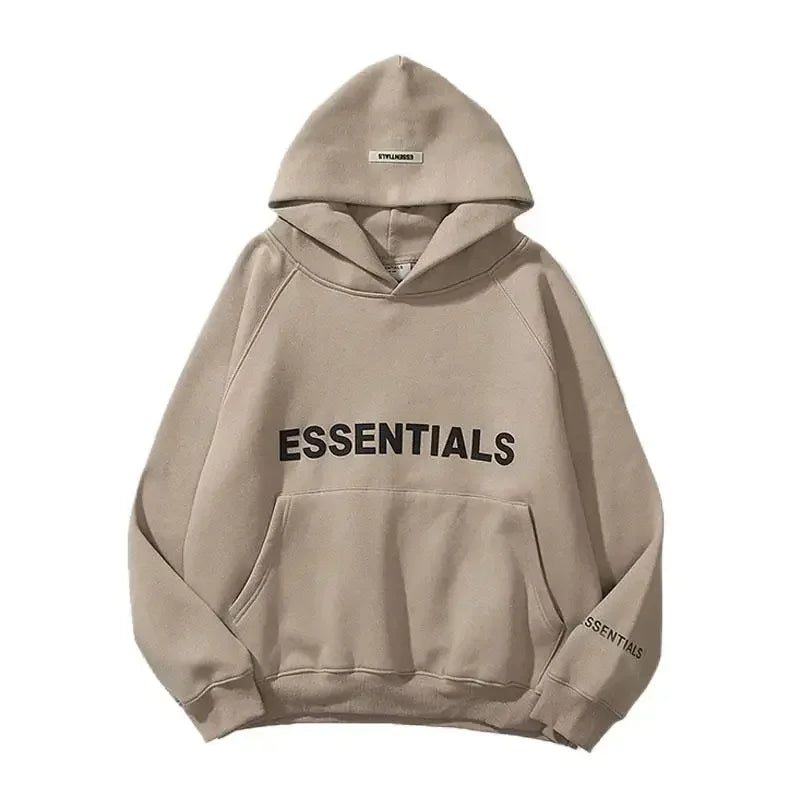 ESSENTIALS Hoodie Autumn Men Women Oversize Best-Quality Sweatshirts